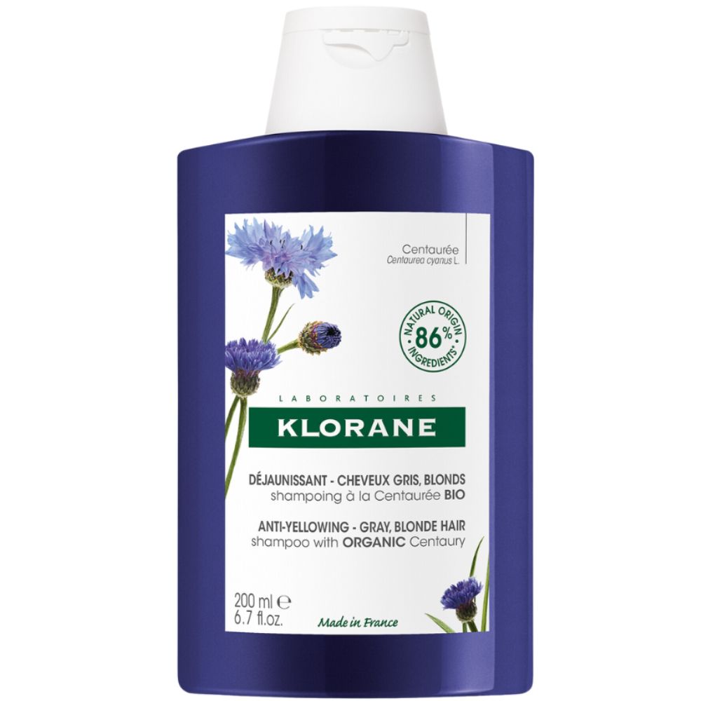 Klorane Centáurea shampoo reflexos prateados poupe até 11