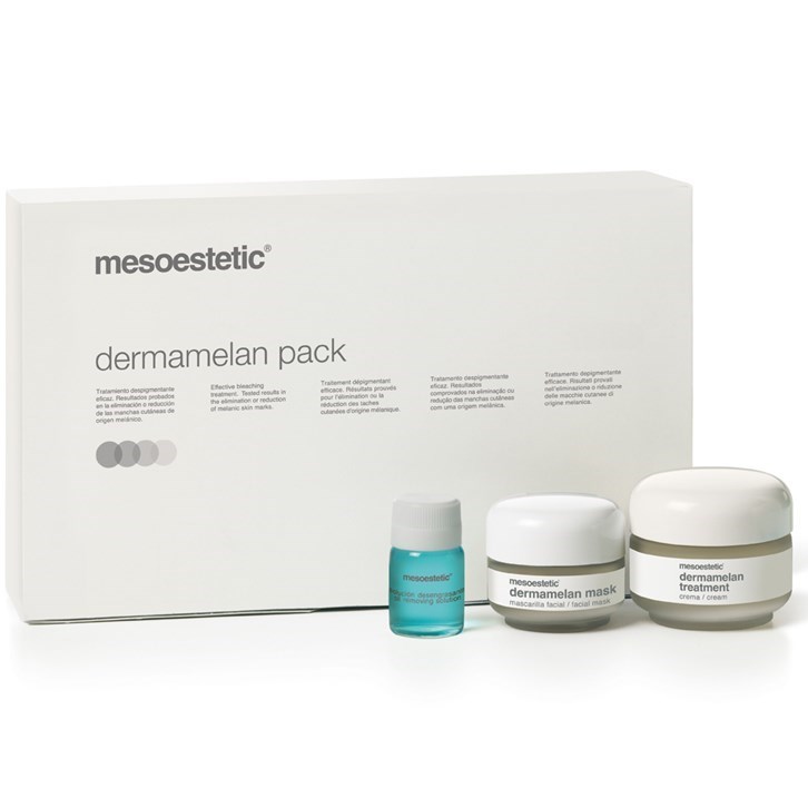 Mesoestetic Dermamelan pack tratamento despigmentante profissional