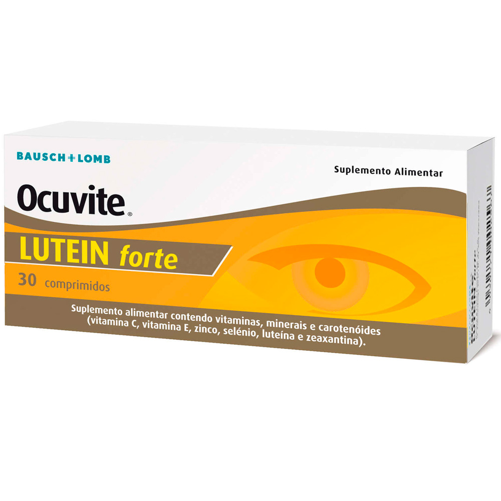 Ocuvite Lutein forte suplemento alimentar oftalmológico