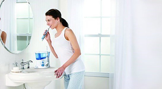 Waterpik - Complete care water flosser and sonic toothbrush wp-900